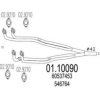 MTS 01.10090 Exhaust Pipe